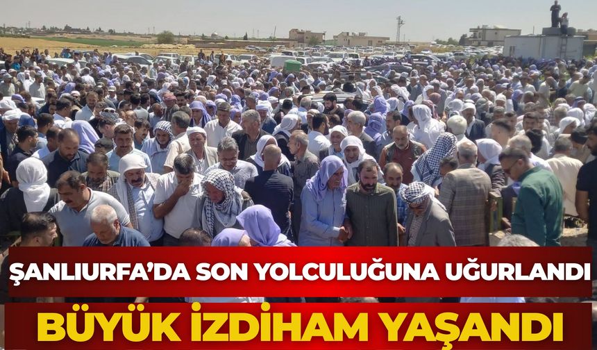 Sevenleri Yalnız Bırakmadı! Şeyh Hikmet Aydın İçin Tarihi Kalabalık