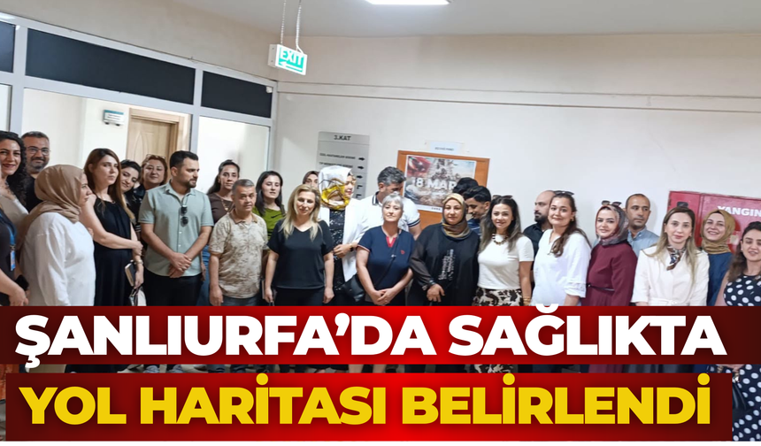 Şanlıurfa’da Sağlıkta Yol Haritası Belirlendi