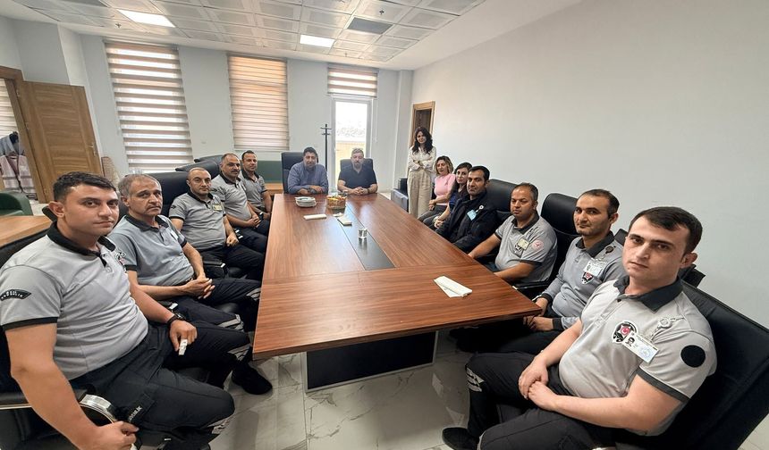 Haliliye Ağız ve Diş Sağlığı Hastanesi’nde Güvenlik Haftası Kutlandı