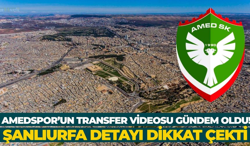 Amedspor’dan Lumbardh Dellova Hamlesi! Transfer Videosunda Şanlıurfa Detayı Dikkat Çekti