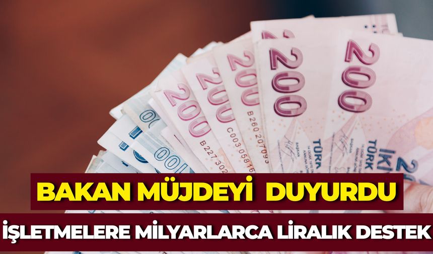 Bakan Işıkhan Duyurdu: İşletmelere Yıl Sonuna Kadar 51 Milyar TL Destek