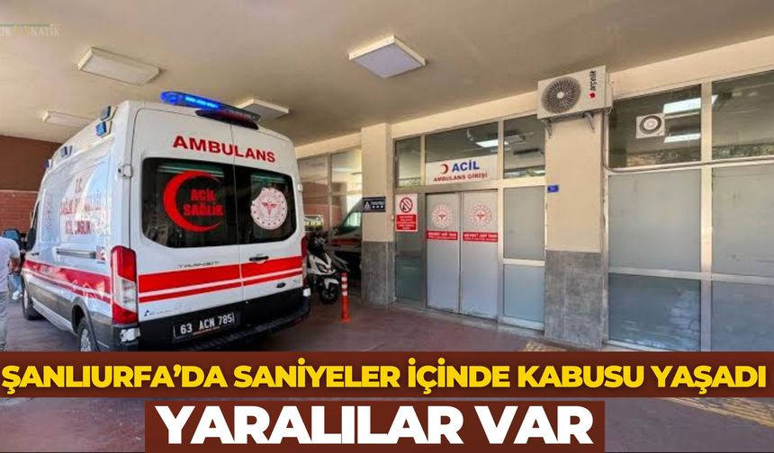 Şanlıurfa Bozova Yolunda Kaza: 2 Yaralı