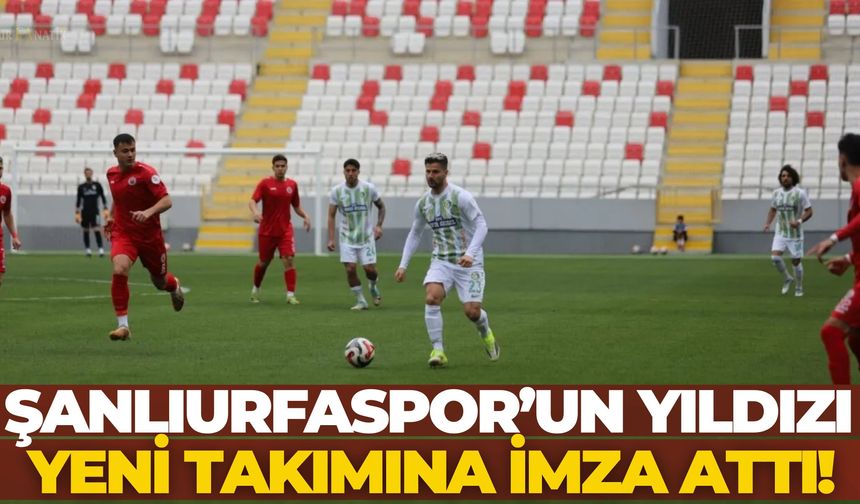 Şanlıurfaspor’un Yıldızı Yeni Takımına İmza Attı! Çınar Tarhan Sebat Spor’da