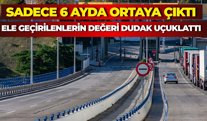 Gümrüklerde Dev Operasyon: 62 Milyar TL'lik Kaçak Eşya Ele Geçirildi