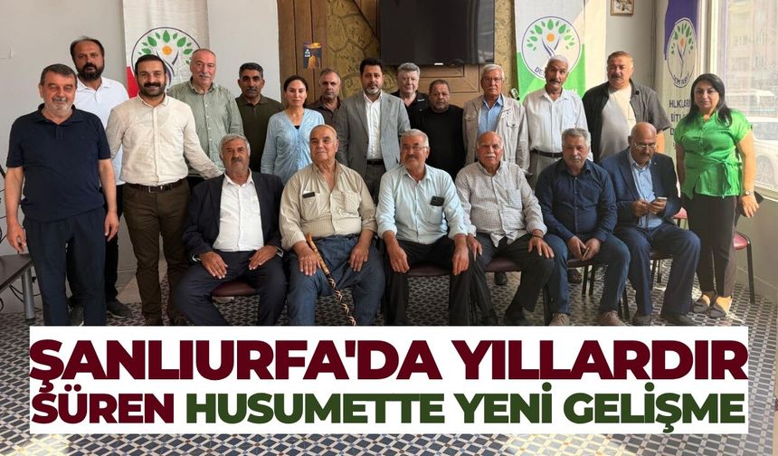 Gündüzalp ve Doğan Aileleri Husumeti Sonlandırdı