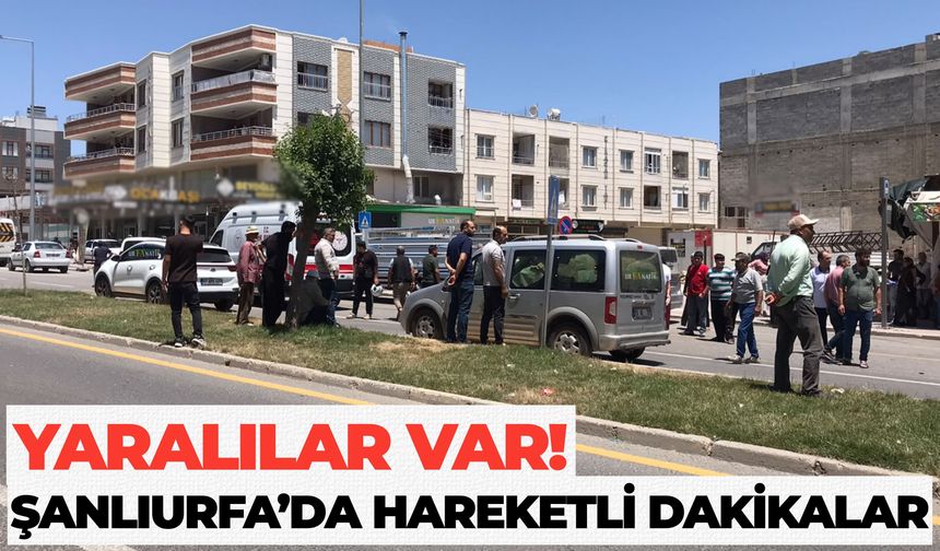 Haliliye'de Otomobil ile Motosiklet Çarpıştı: 2 Yaralı