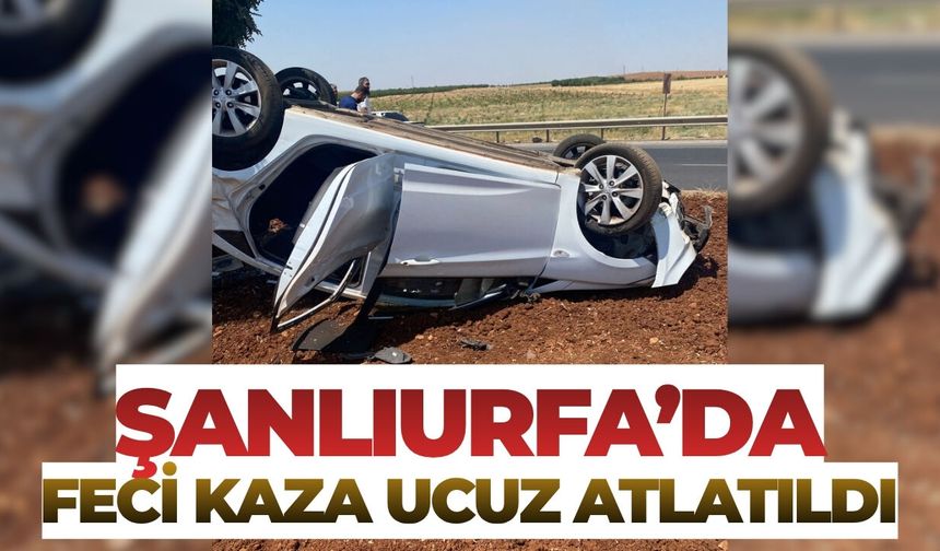 Hilvan Üçüzler Kavşağı’nda Trafik Kazası!