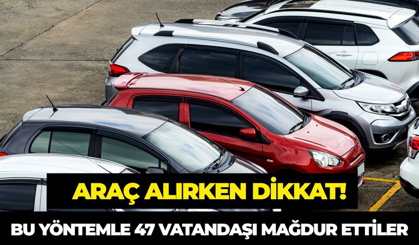 İstanbul Merkezli 3 İlde Operasyon: Araç Dolandırıcılığı Şebekesine Darbe