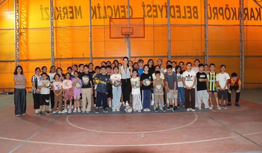 Karaköprü Belediyesi Yaz Spor Kurslarına Yoğun İlgi