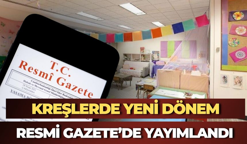 Kamu Kreşlerinde Yeni Dönem: 7/24 Hizmet Verebilecek