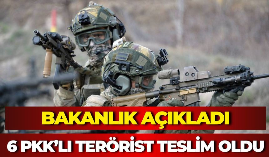 MSB Haftalık Verileri Açıkladı: 6 PKK'lı Teslim Oldu, Binlerce Kaçak Geçiş Engellendi