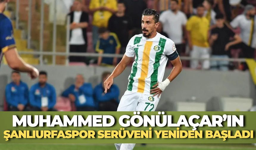 Muhammed Gönülaçar Şanlıurfaspor’a Üçüncü Kez Transfer Oldu