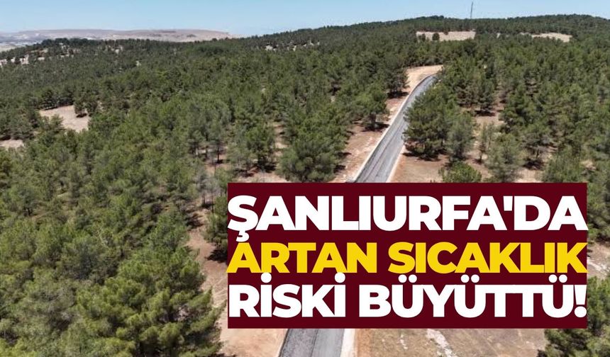 Şanlıurfa Orman Bölge Müdürlüğü'nden Yangın Uyarısı