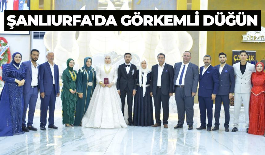 Şanlıurfa'da Alptekin ve Kulak Ailelerinin Mutlu Günü