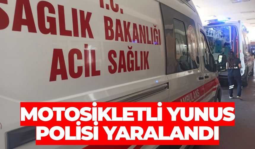 Şanlıurfa'da Görev Başındaki Yunus Polisi Trafik Kazasında Yaralandı