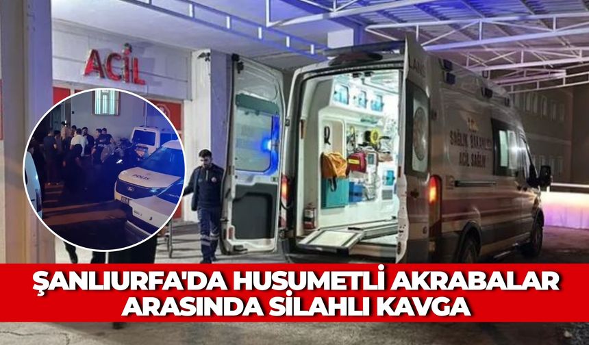 Şanlıurfa'da Akrabalar Birbirine Girdi: Silahlar, Taşlar ve Sopalar Konuştu