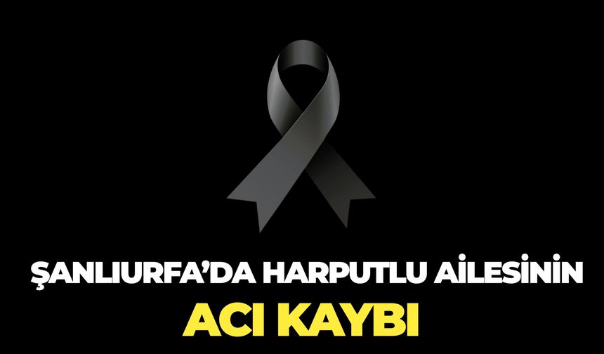 Şanlıurfa'da Hüseyin Harputlu Hayatını Kaybetti