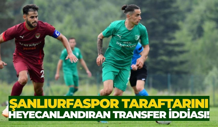 Şanlıurfaspor, Oğuzhan Doğan İle Anlaştı İddiası