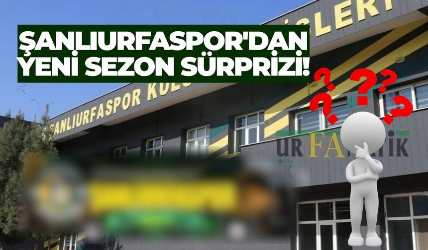 Şanlıurfaspor Yeni Sezon Öncesi Takım Otobüsünü Yeniledi