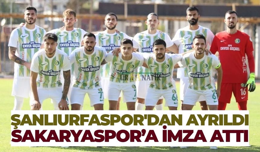 Şanlıurfaspor'dan Ayrılan Berk İsmail Ünsal Yeni Takımına İmzayı Attı!