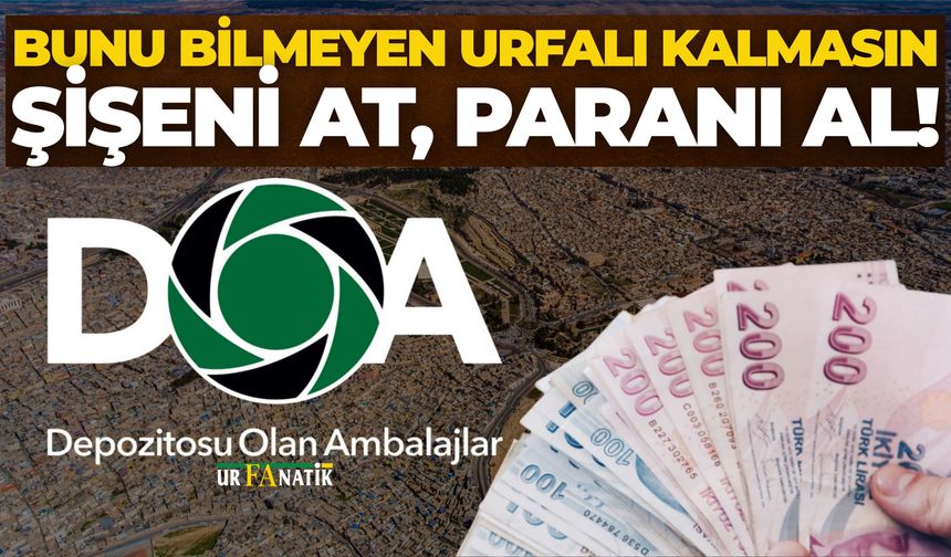 Şanlıurfa’da Şişe Makinesi Nerede Var? Urfa Depozito İade Makinesi Güncel Liste 2026