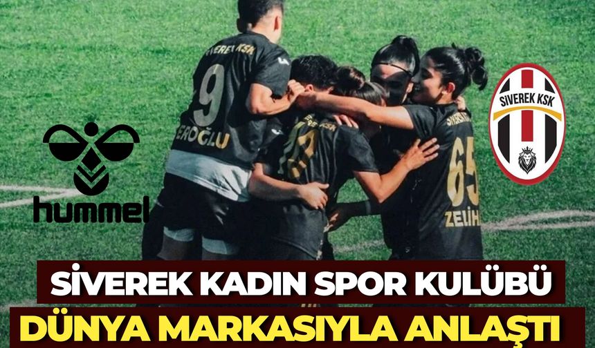 Siverek Kadın Spor Kulübü Yeni Sezon Öncesi Hummel İle Anlaştı