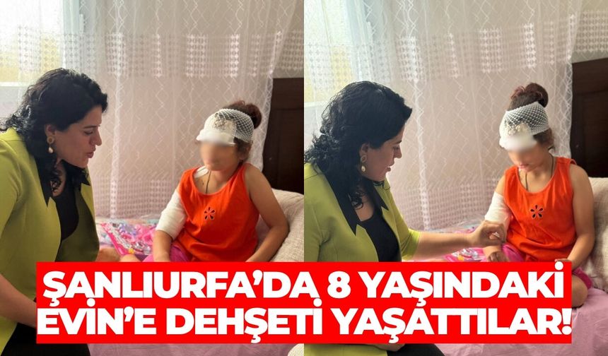 Suruç Belediye Eş Başkanlarından Küçük Kız Çocuğuna Ziyaret