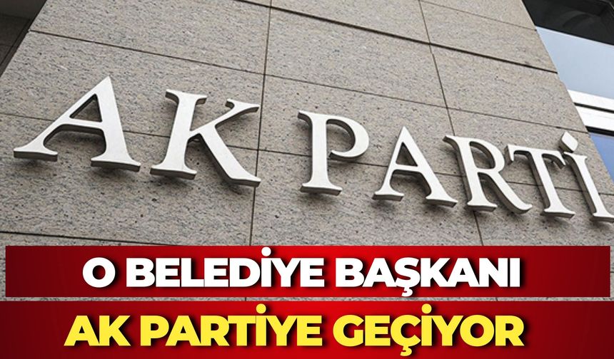 CHP'li Tuzla Belediye Başkanı Eren Ali Bingöl AK Parti’ye mi Geçiyor?