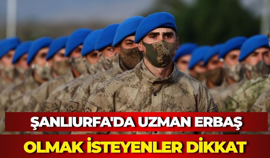 MSB'den Uzman Erbaş Alımı: Başvurular Başladı