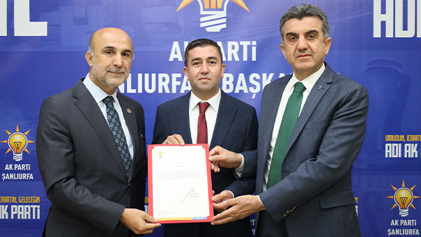 Ak Parti Suruç İlçe Başkanı İbrahim Uçar