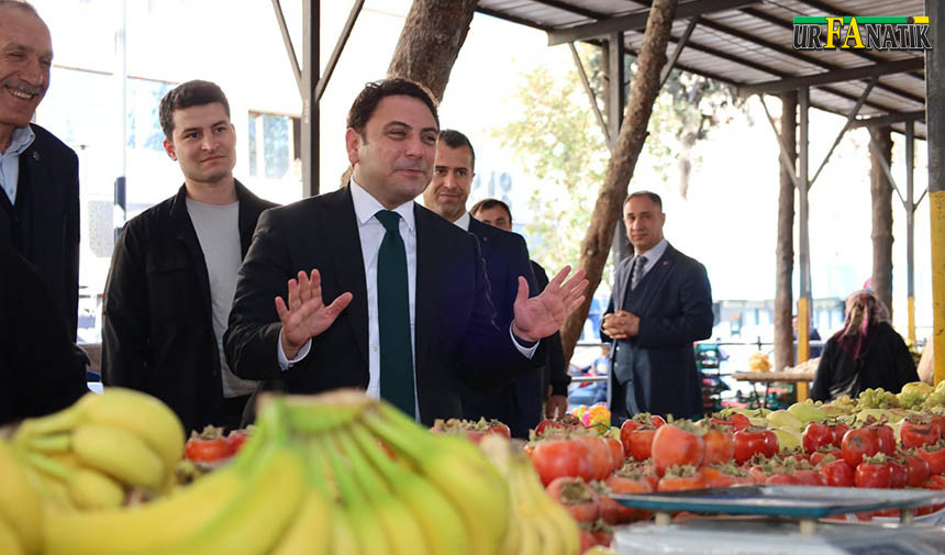 Haliliye Kaymakamı Muhammed Serkan Şahin Pazara Indi (3)