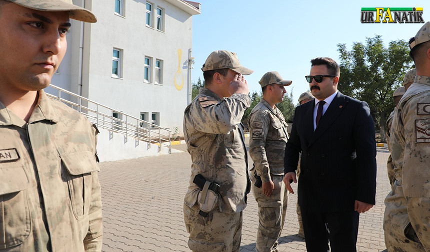 Kemal Ülkü’den Demirci Jandarma Karakoluna Ziyaret (1)