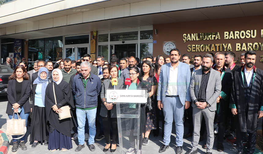 Şanlıurfa'da Tutuklanan Avukat Için Bir Araya Geldiler (4)-1