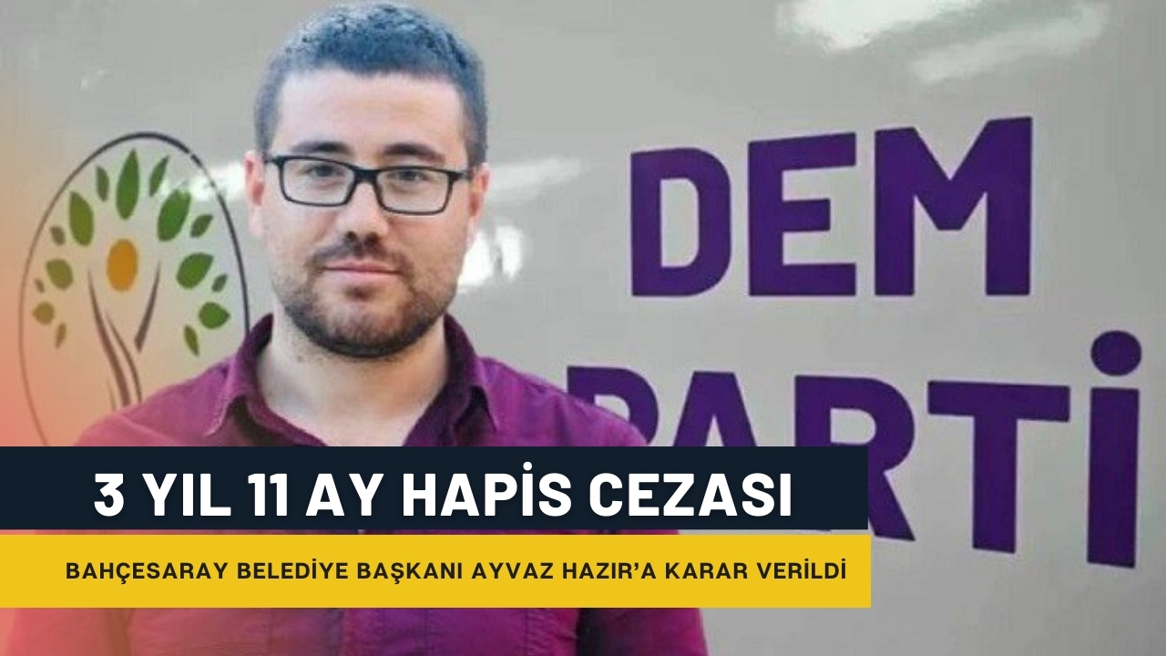 Bahçesaray Beledi̇ye Başkani Ayvaz Hazir-1