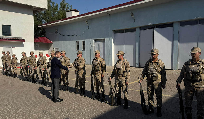 Musa Aydemir’den Karakeçi Jandarma Karakol Komutanlığına Ziyaret (4)