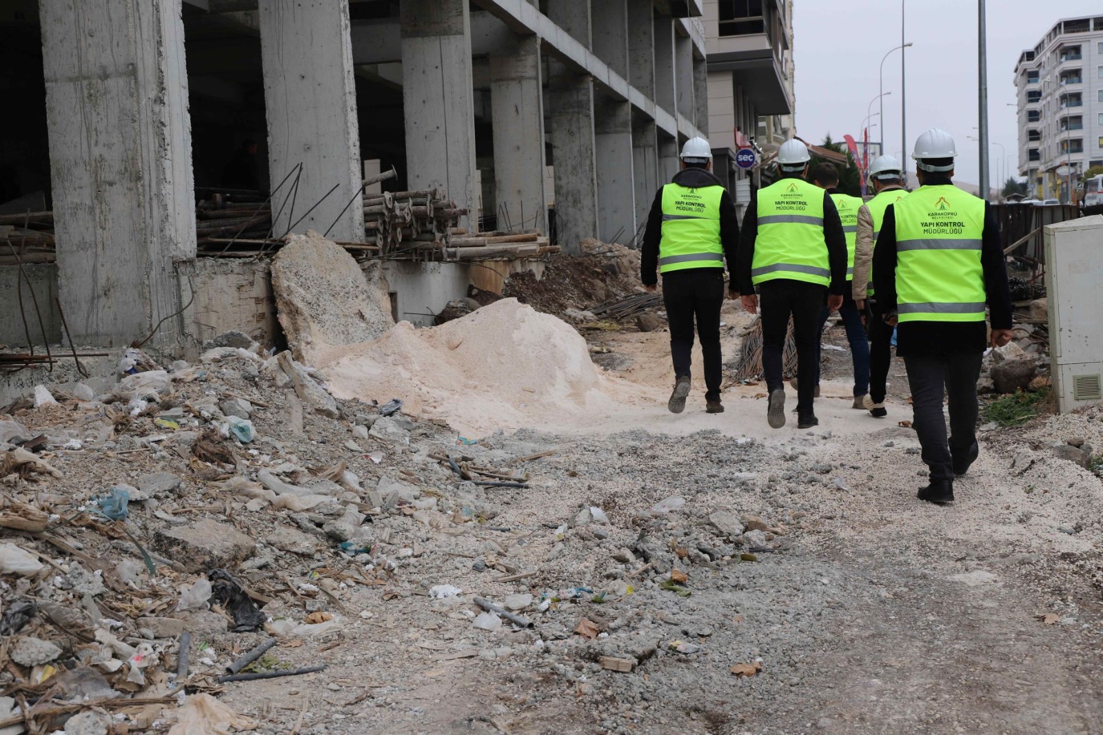 Karaköprü'de Güvenli Konutlar İçin Yapı Denetimleri Titizlikle Yapılıyor