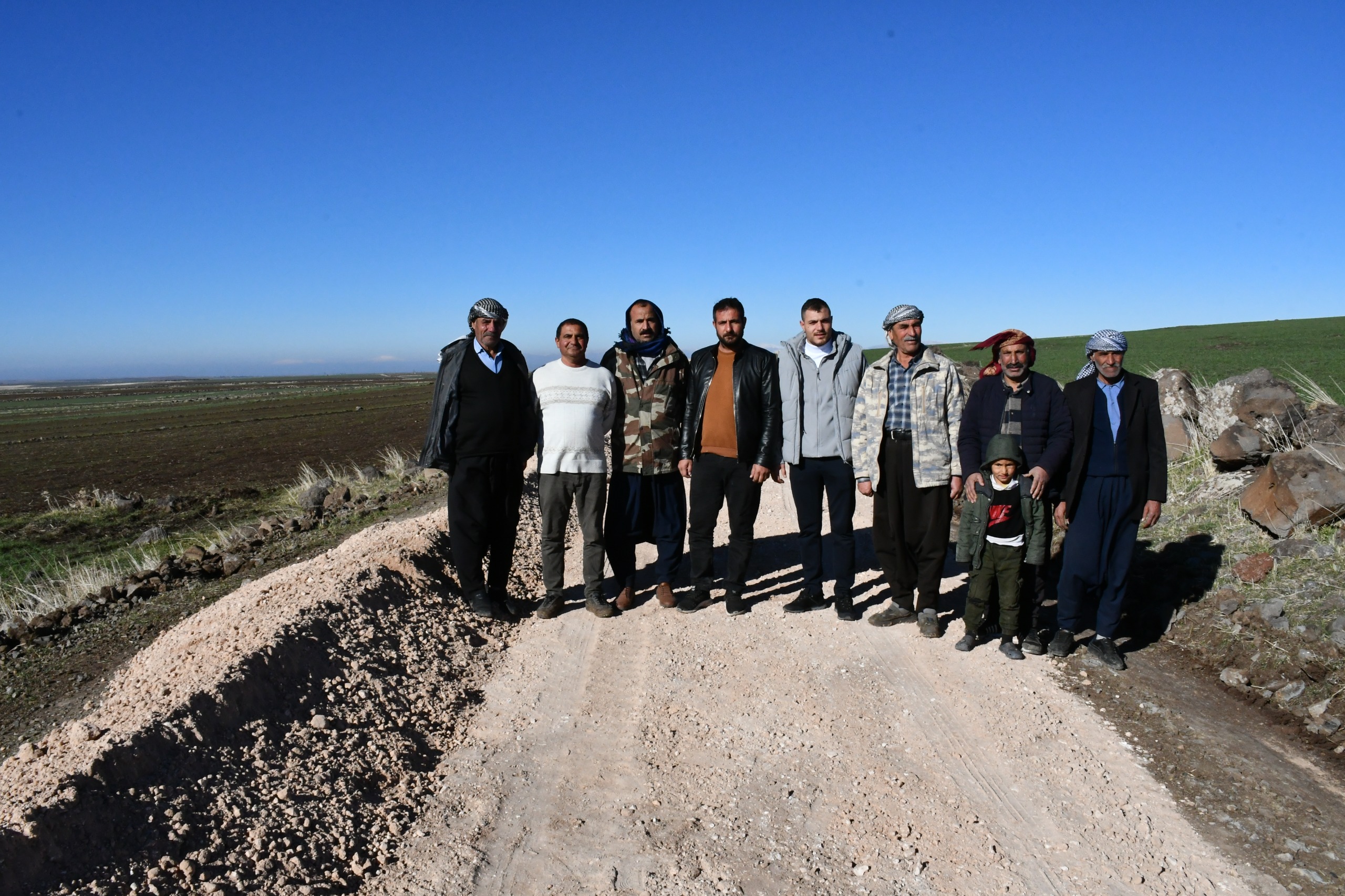 Siverek Kırsalında Yol Çalışmaları Sürdürülüyor-1