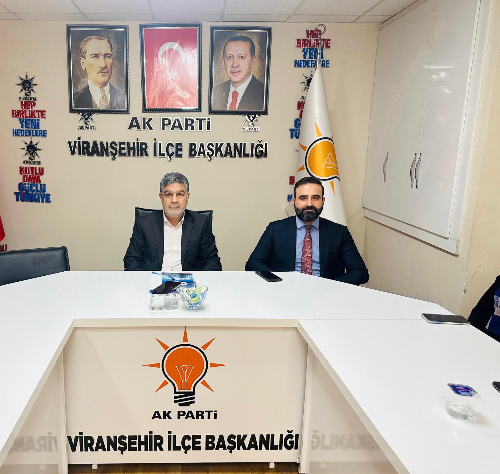 Ak Parti Viranşehir’de Yeni Yönetim Kadrosu Belirlendi (1)