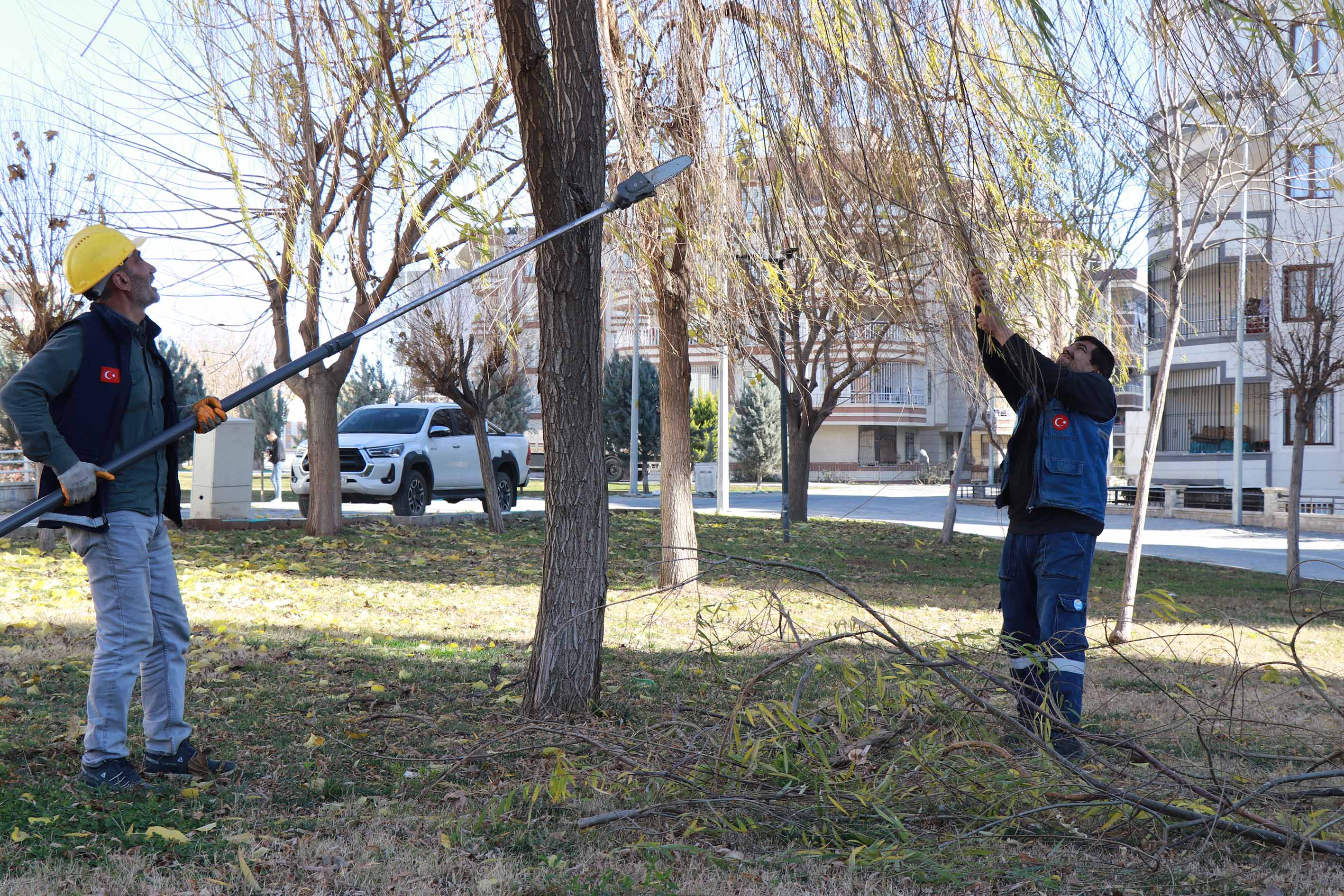 Haliliye’de 203 Park Ve Sokaklarda Hummalı Peyzaj Çalışmaları