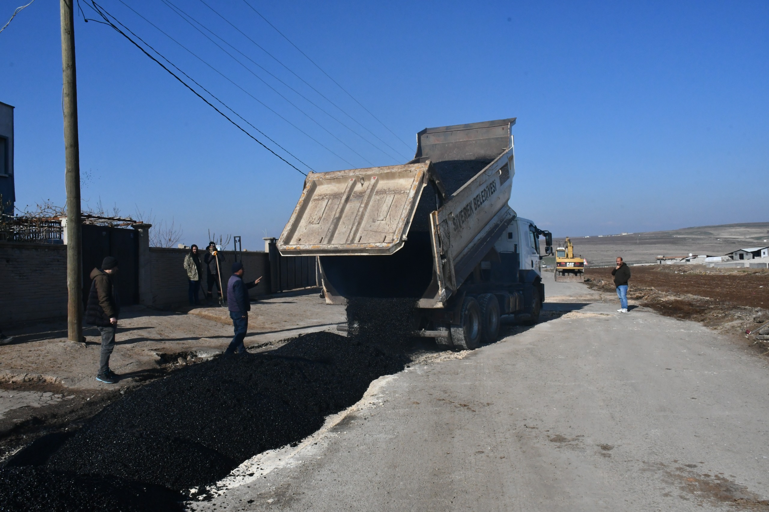 Yeni Hayvan Pazarı Yolunda Bakım Ve Onarım Çalışması-1