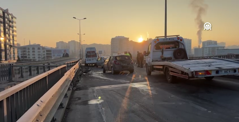 Kırıkkale’de Zincirleme Trafik Kazası