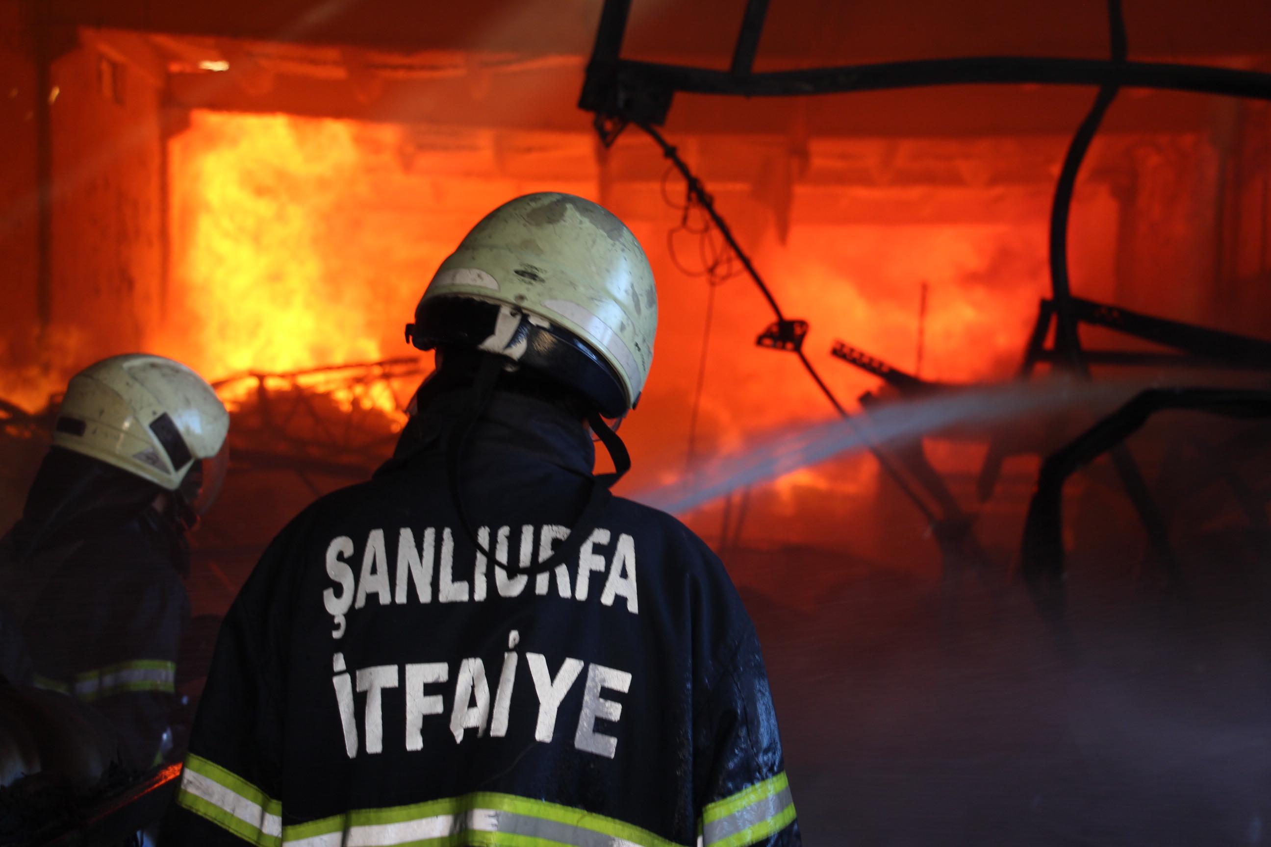 Şanlıurfa Organize Sanayi Bölge Müdürlüğünden Yangın Açıklaması (2)