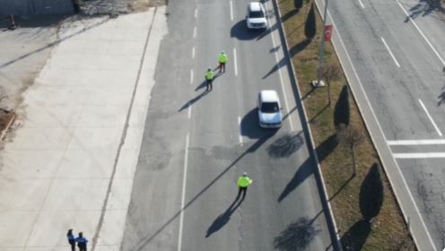 Şanlıurfa’da Dronlu Trafik Denetim (3)