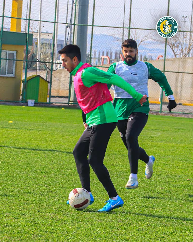 Şanlıurfaspor Erzurumspor Fk Maçına Hazırlık Antrenmanlarına Başladı (4)