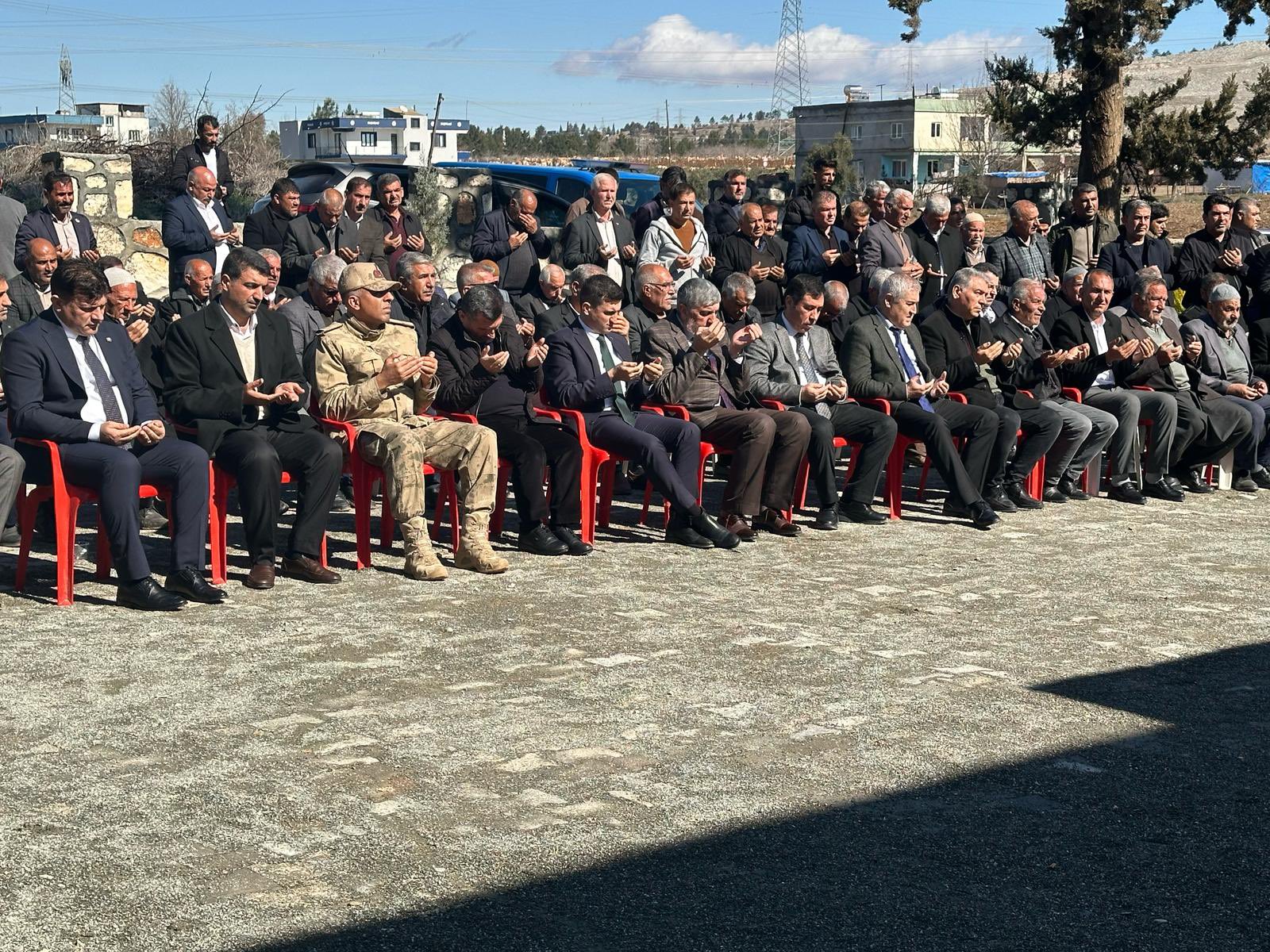 Bozova’da Eskin Mahalle Camii Dualarla Açıldı (2)