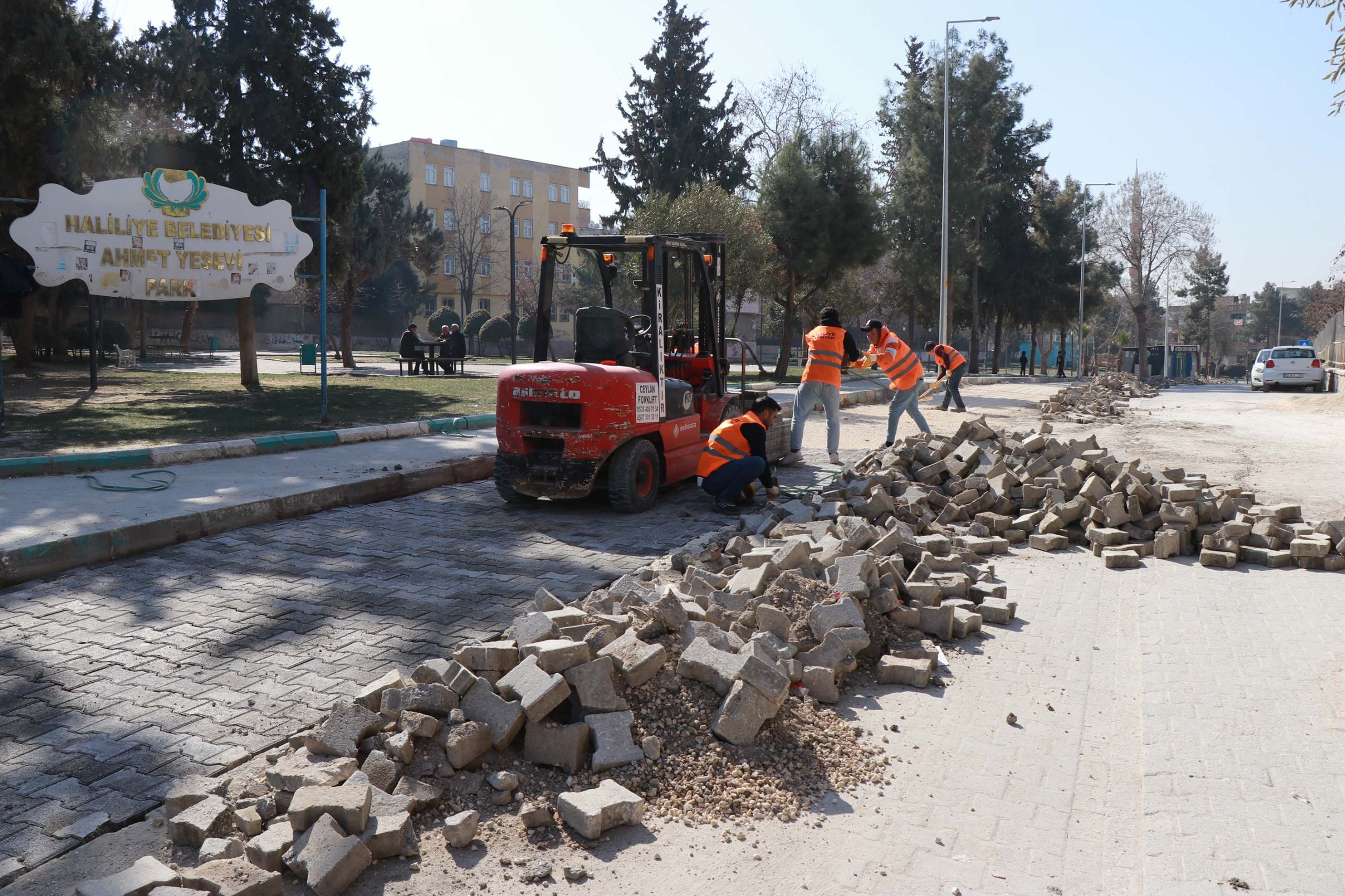 Haliliye Belediyesi Parkeçalışma