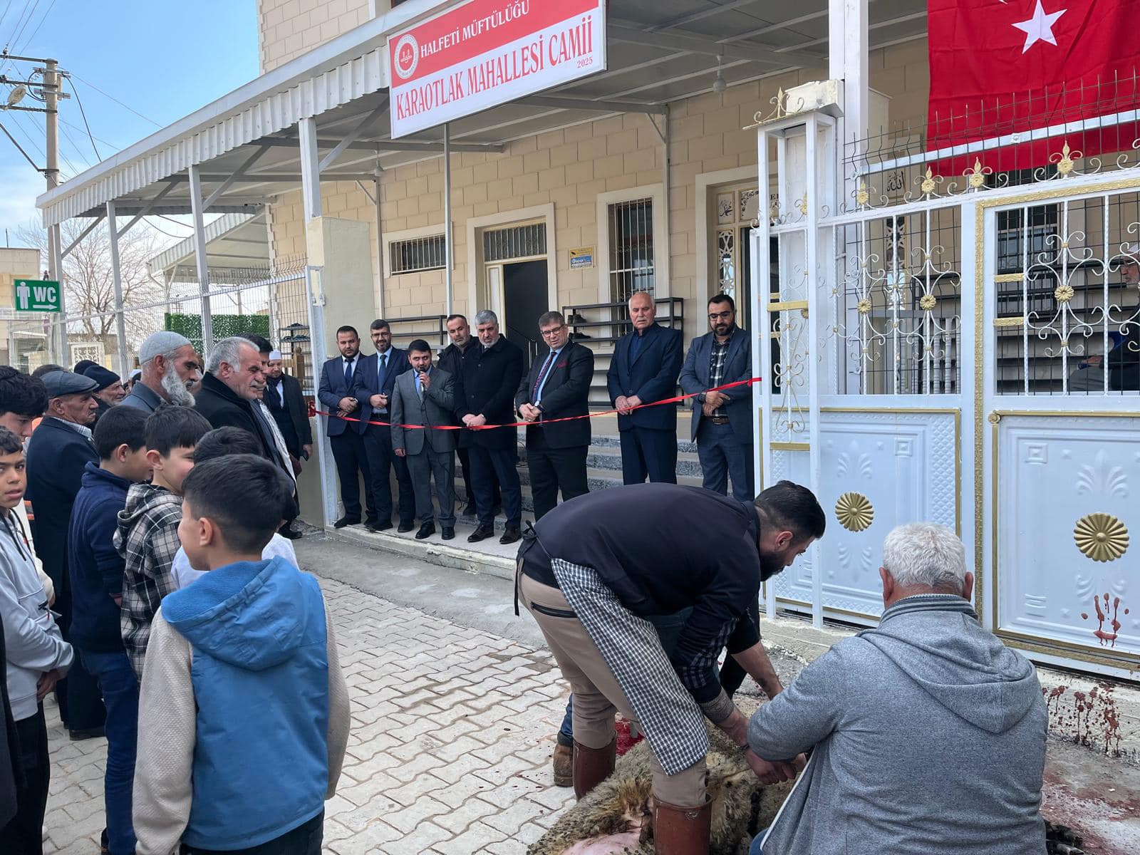 Karaotlak Camii, Dualarla Yeniden Açıldı