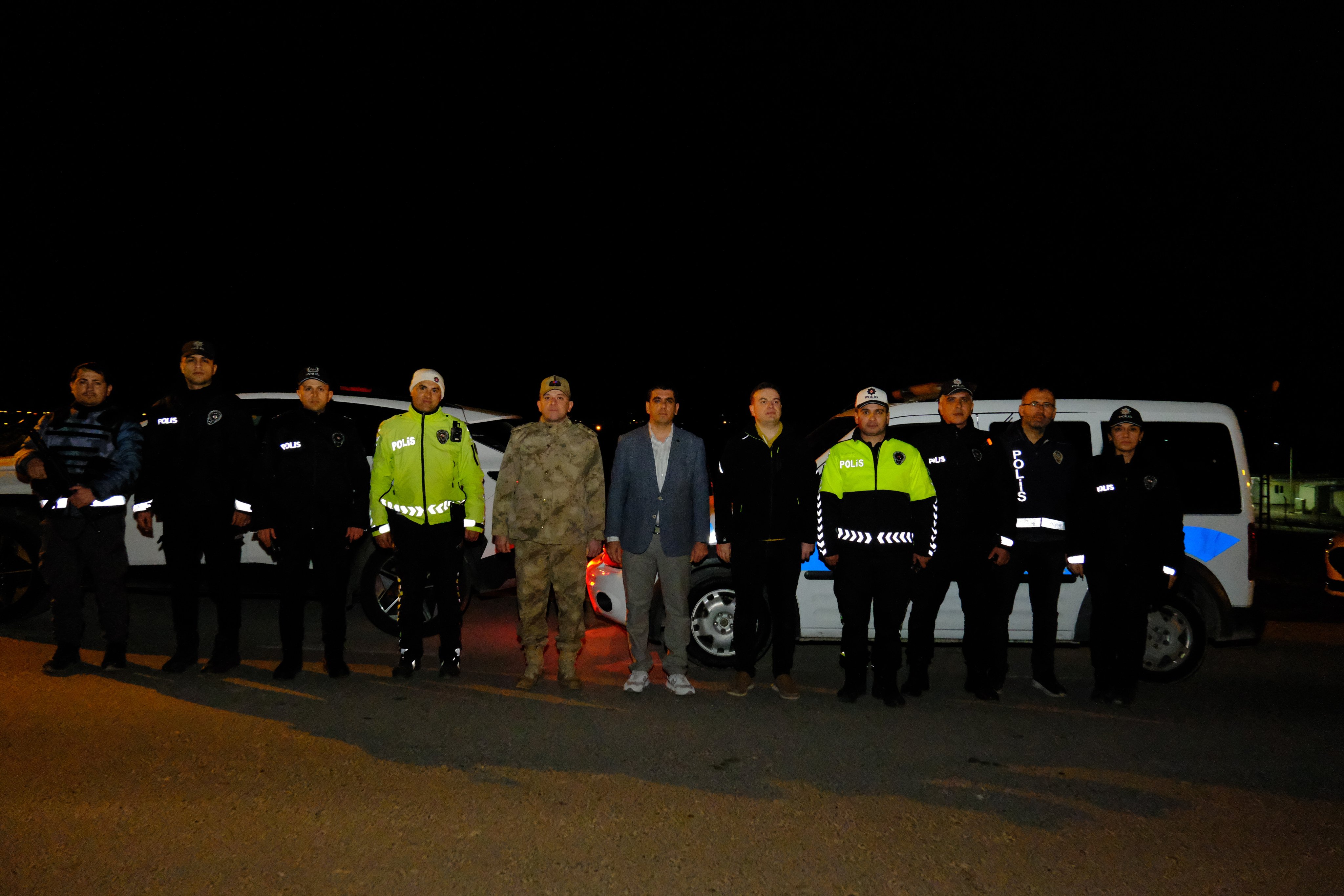 Kaymakam Gürbüz, Jandarma Ve Polis Denetimlerini İnceledi (1)