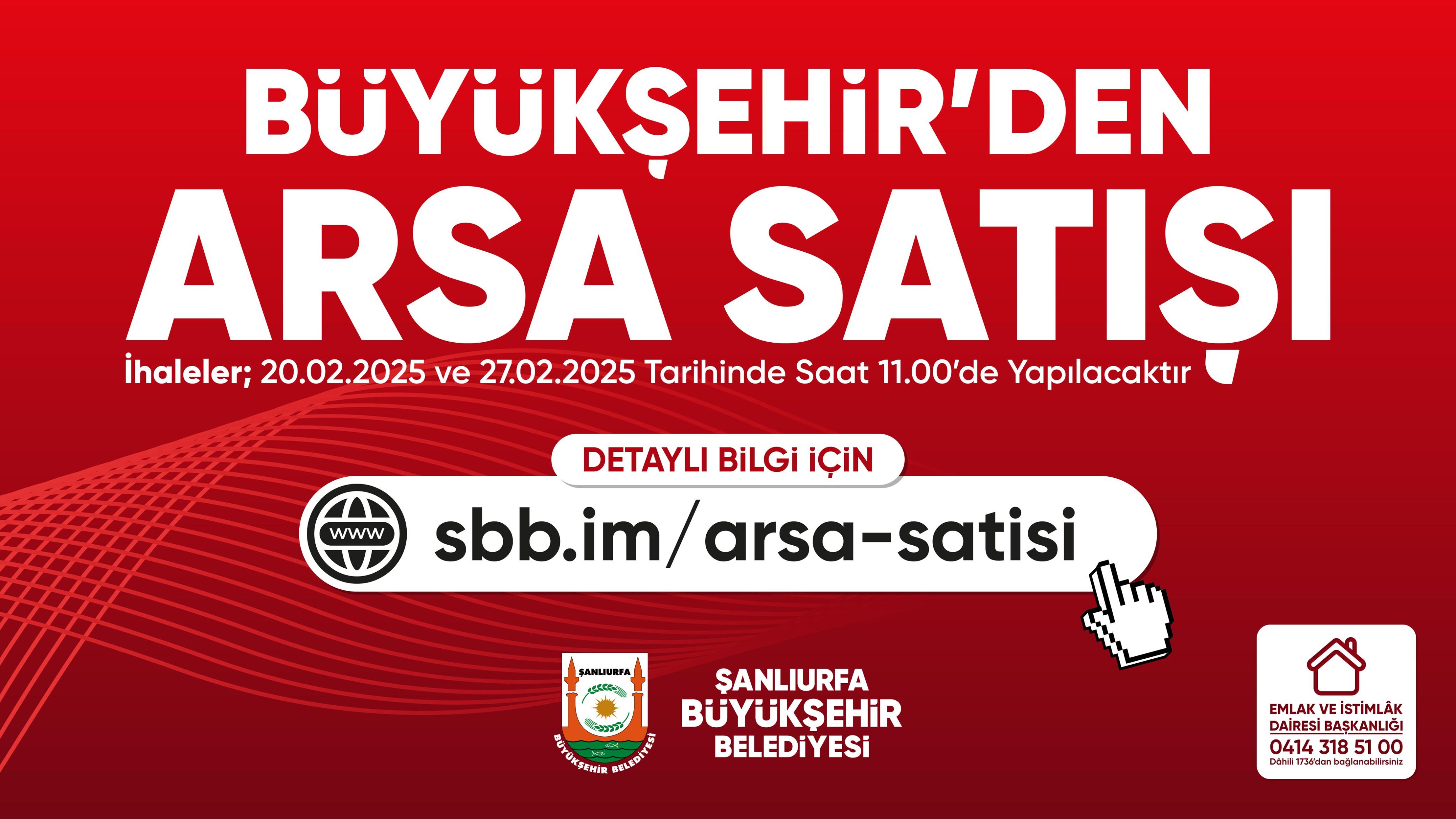 Şanlıurfa Büyükşehir Belediyesi’nden Arsa Satış İhalesi! (2)