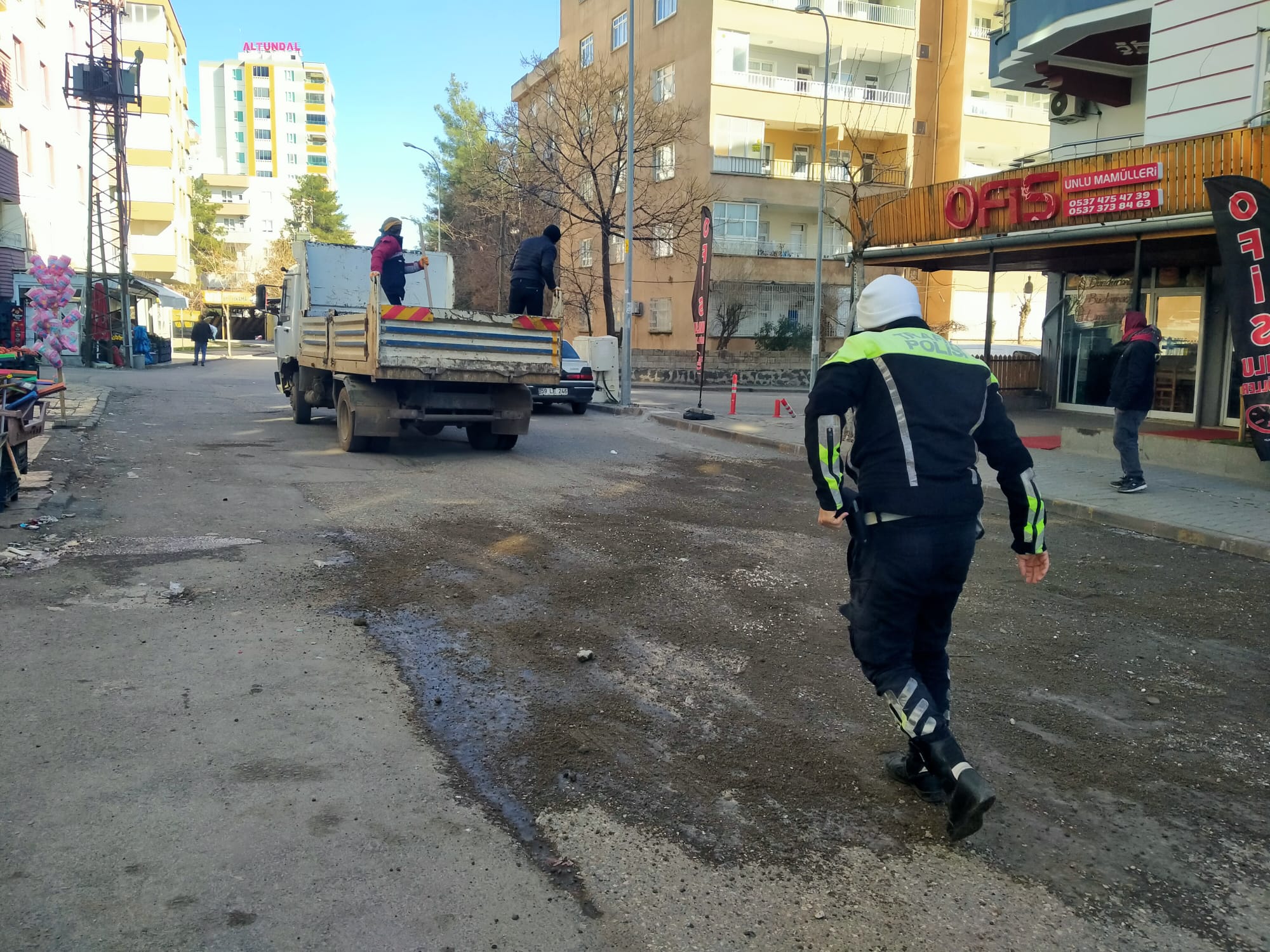 Şanlıurfa Buzlandı (1)